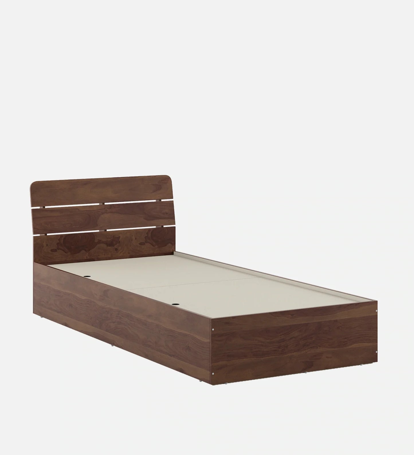 Single Bed In Sheesham Finish With Box Storage