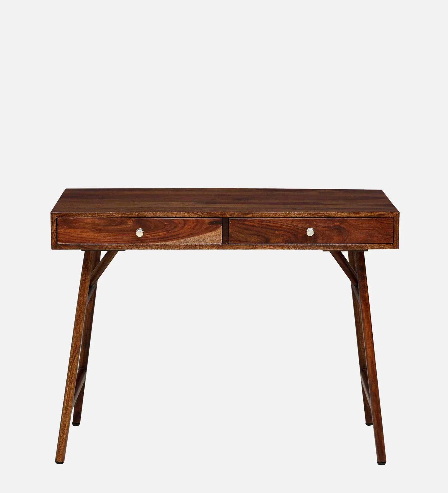 Sheesham Wood Writing Table In Scratch Resistant Provincial Teak Finish
