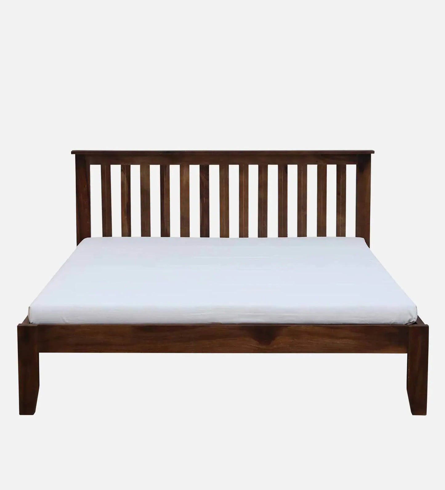 Sheesham Wood Queen Size Bed ( 60 X 72 ) In Provincial Teak Finish