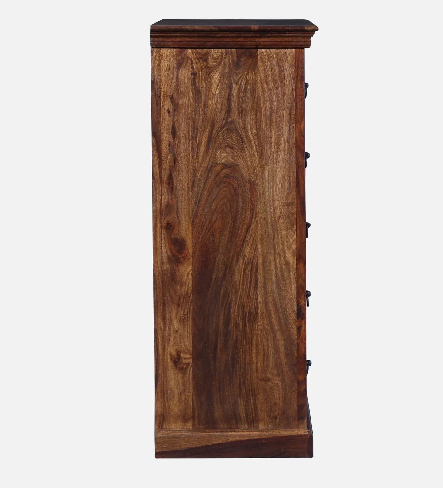 Sheesham Wood Chest Of Drawers in Scratch Resistant Provincial Teak Finish