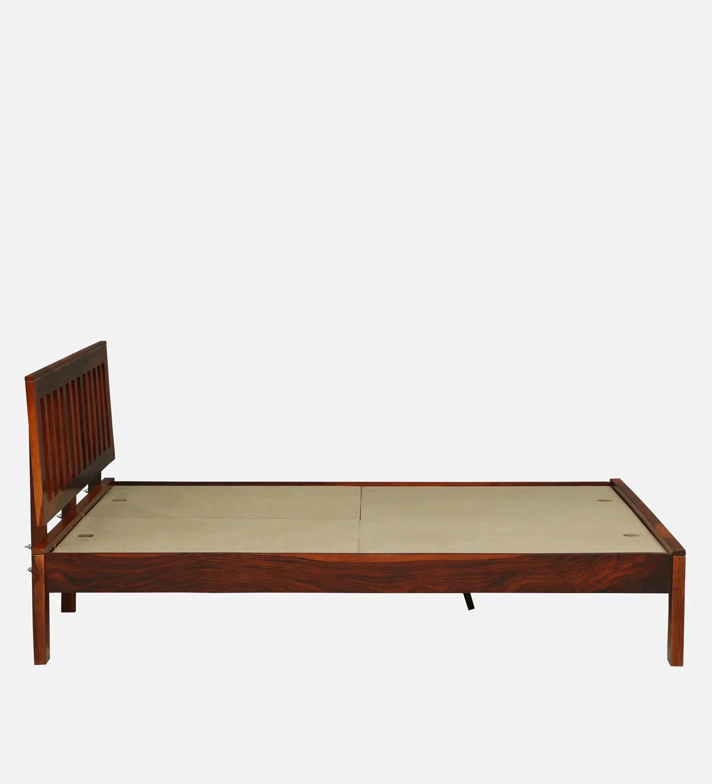 Sheesham Wood King Size Bed In Honey Oak Finish
