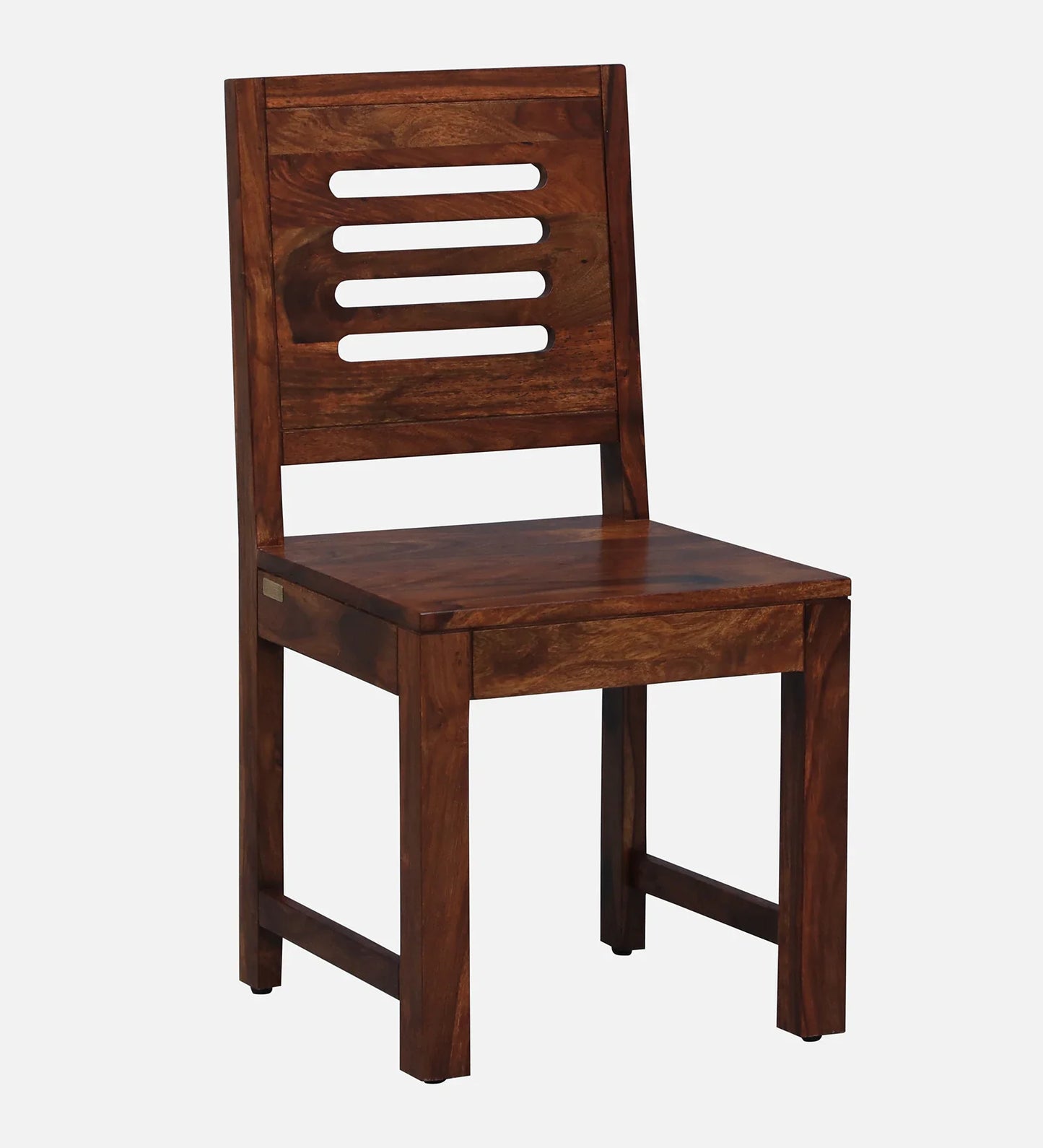 Marin Sheesham Wood 4 Seater Dining Set in Scratch Resistant Honey Oak Finish