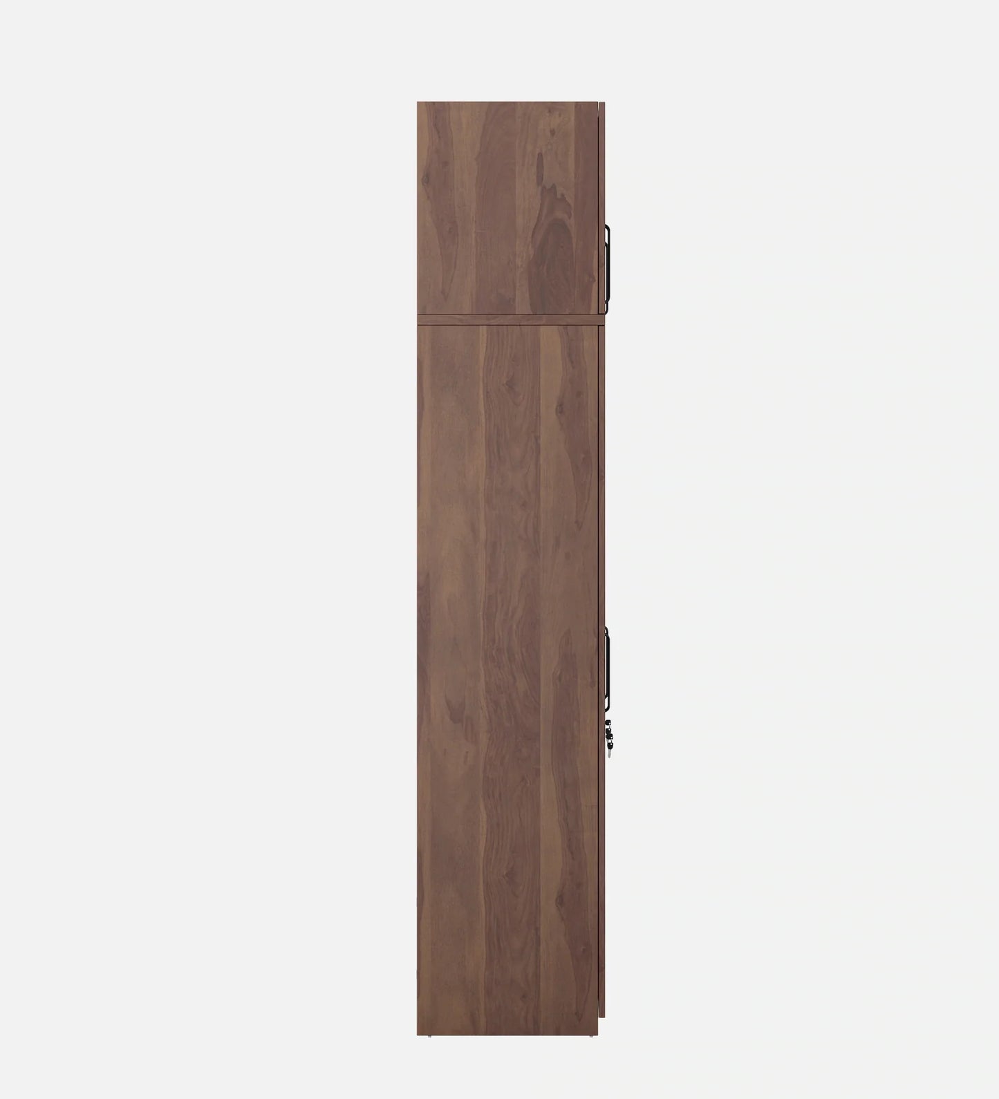 Solid Wood 4 Door Wardrobe With Loft In Sheesham Finish With Locker & Drawer