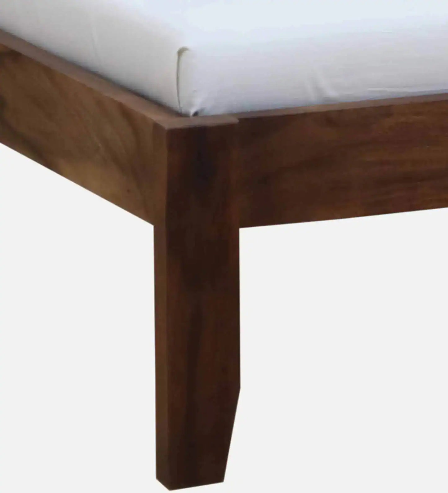 Sheesham Wood Queen Size Bed ( 60 X 72 ) In Provincial Teak Finish