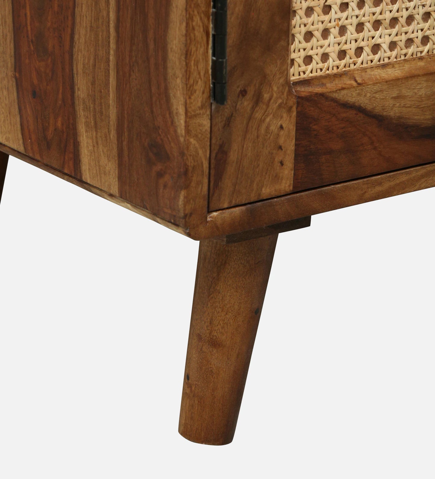 Sheesham Wood 2 Door Sideboard In Provincial Teak Finish