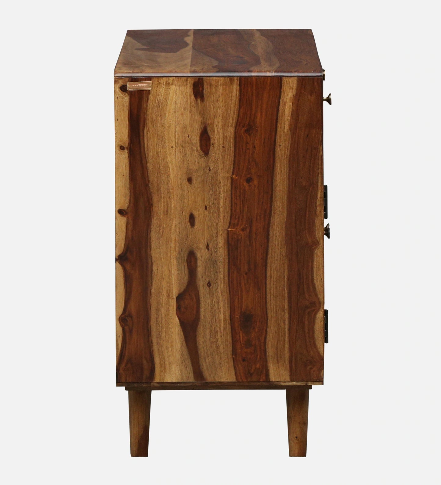 Sheesham Wood 2 Door Sideboard In Provincial Teak Finish