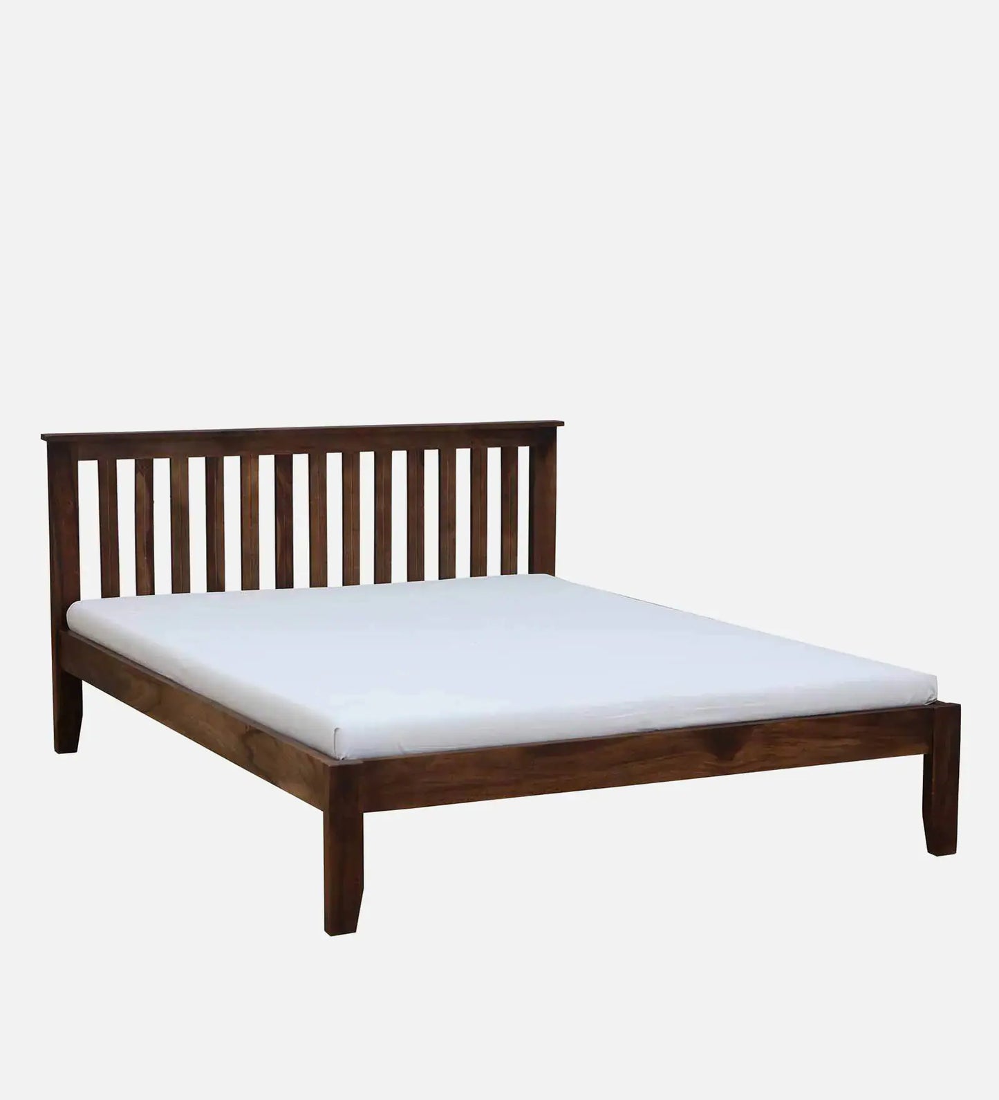 Sheesham Wood Queen Size Bed ( 60 X 72 ) In Provincial Teak Finish